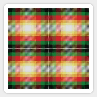 pattern Scottish tartan Sticker